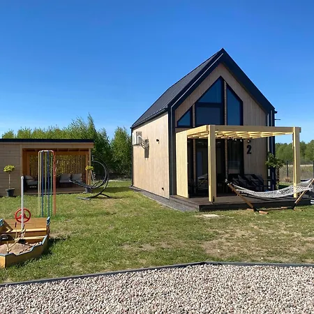 Mazurska Stodoła Na Półwyspie Pilchowskim Сasa de vacaciones Pilchy