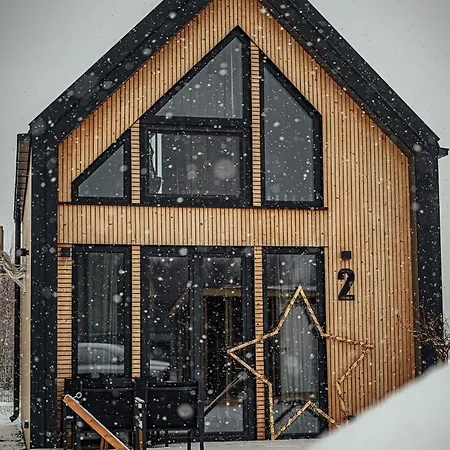 Сasa de vacaciones Mazurska Stodoła Na Półwyspie Pilchowskim Pilchy